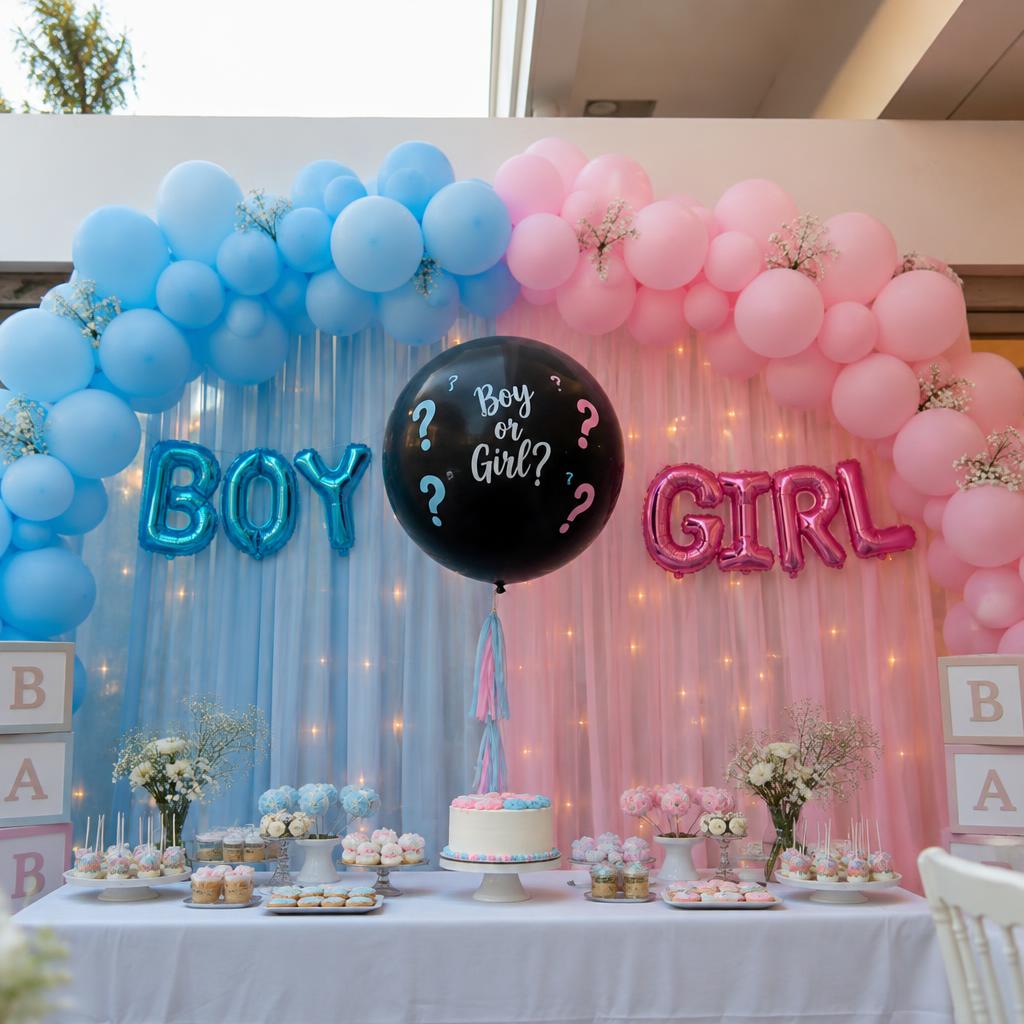 Gender reveal Explosion For Kids